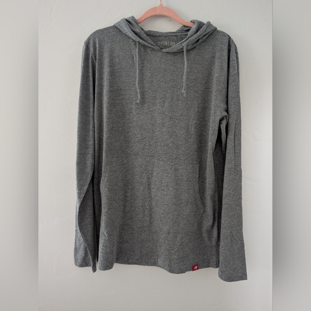 Sportiqe Lightweight Gray Hoodie/Shirt